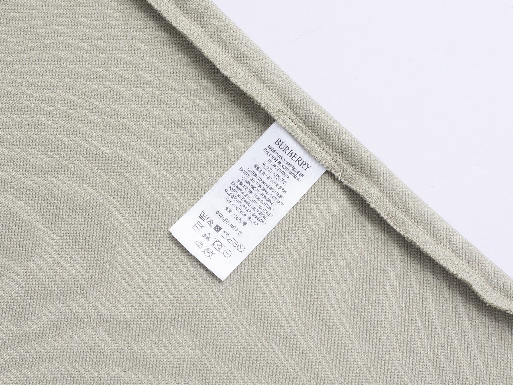 Burberry BUR巴宝莉 官网款 战马立体刺绣翻领POLO衫