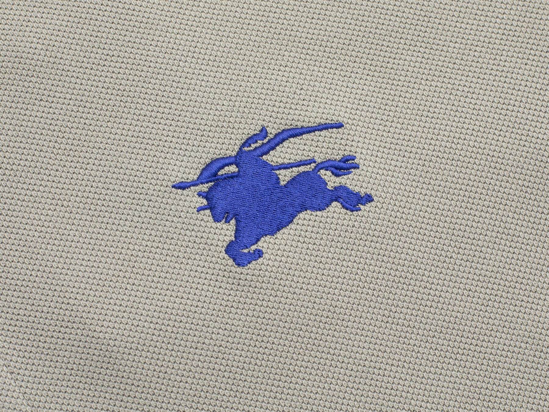 Burberry BUR巴宝莉 官网款 战马立体刺绣翻领POLO衫