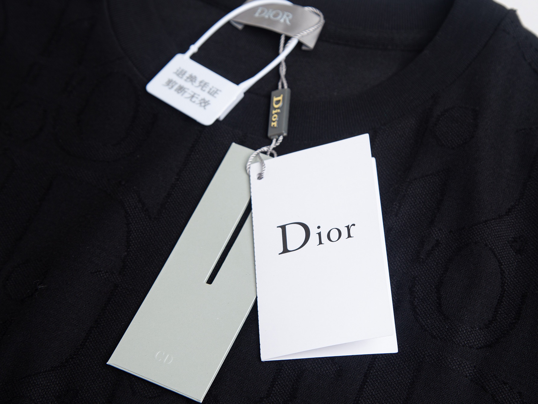 Dior Dior迪奥官网 款 毛巾绣提花 短袖T恤