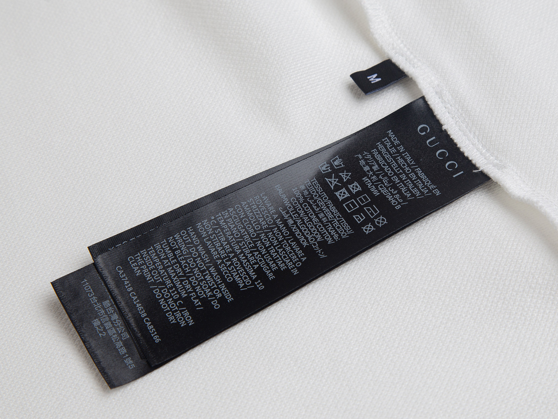 Gucci Gucci 上新 全新黑标字母刺绣POLO短袖