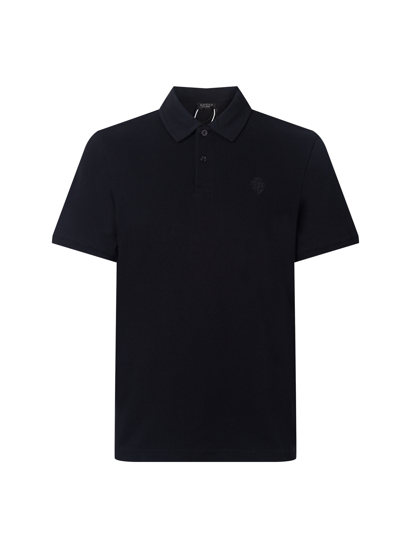Gucci Gucci 上新 全新黑标字母刺绣POLO短袖
