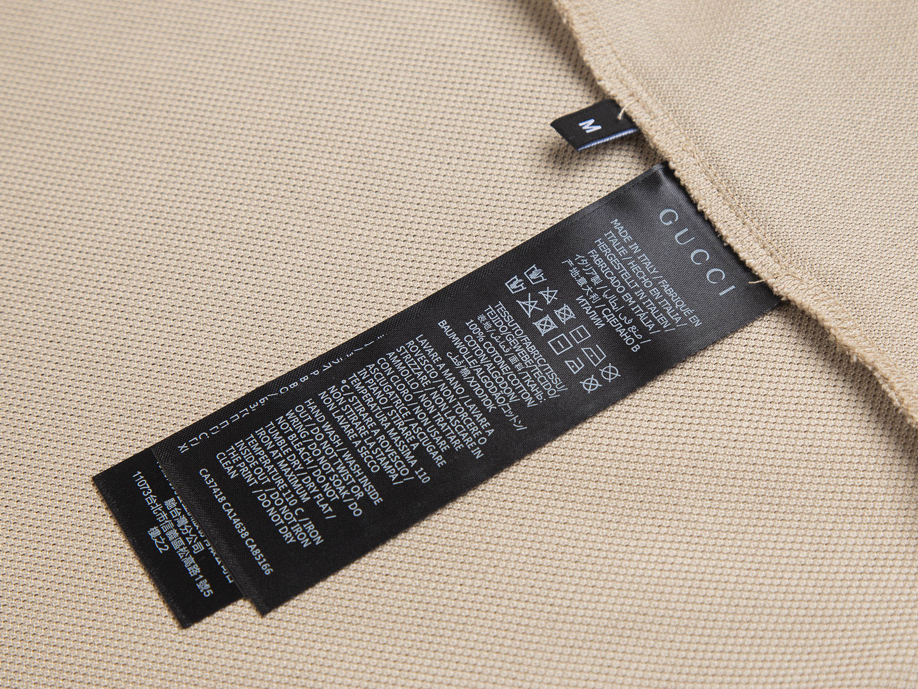 Gucci Gucci 上新 全新黑标字母刺绣POLO短袖