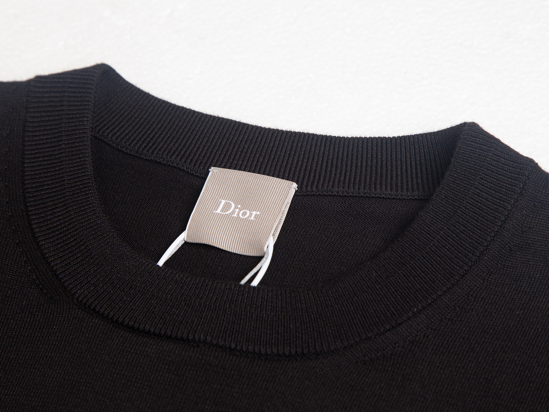 Dior Dior迪奥 26款 上新 羊毛混纺字母刺绣圆领短袖