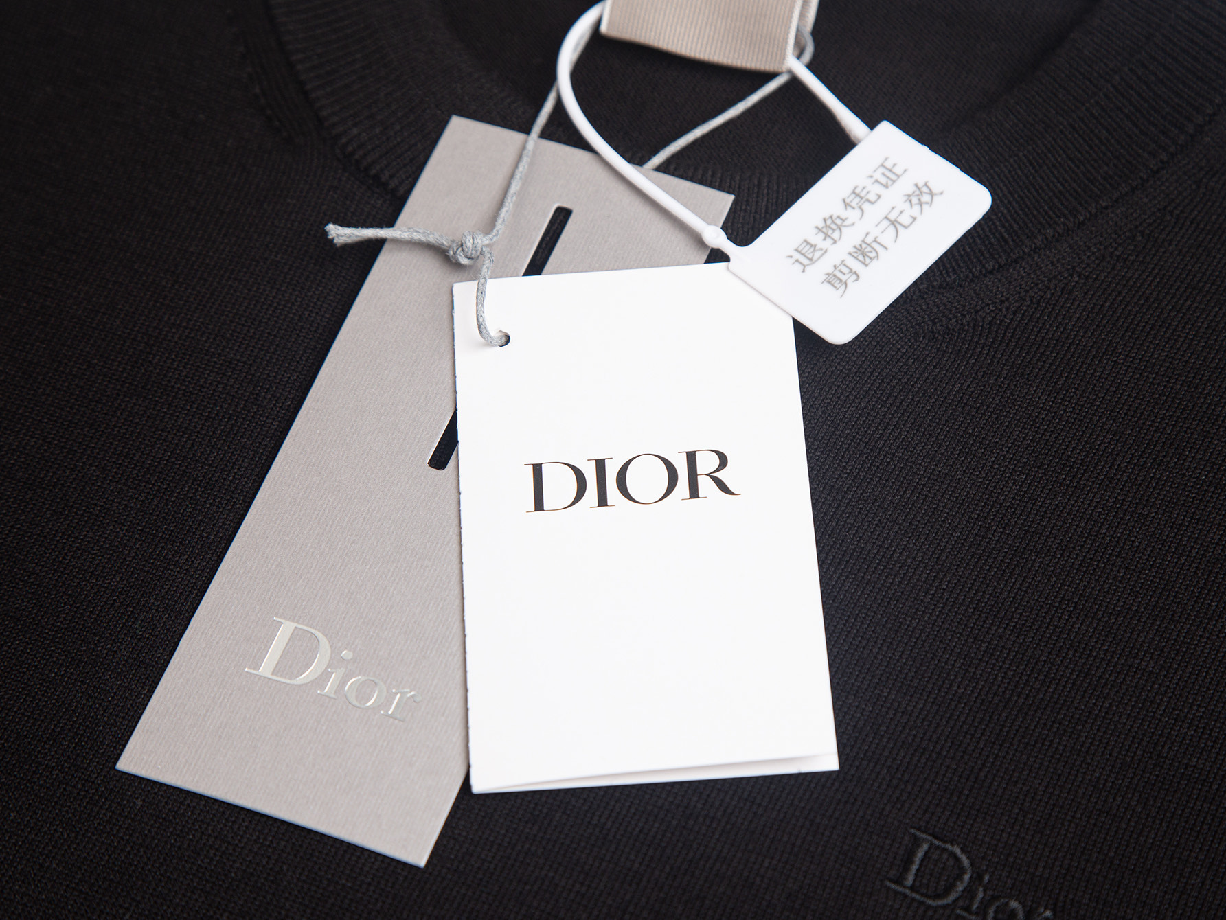 Dior Dior迪奥 26款 上新 羊毛混纺字母刺绣圆领短袖