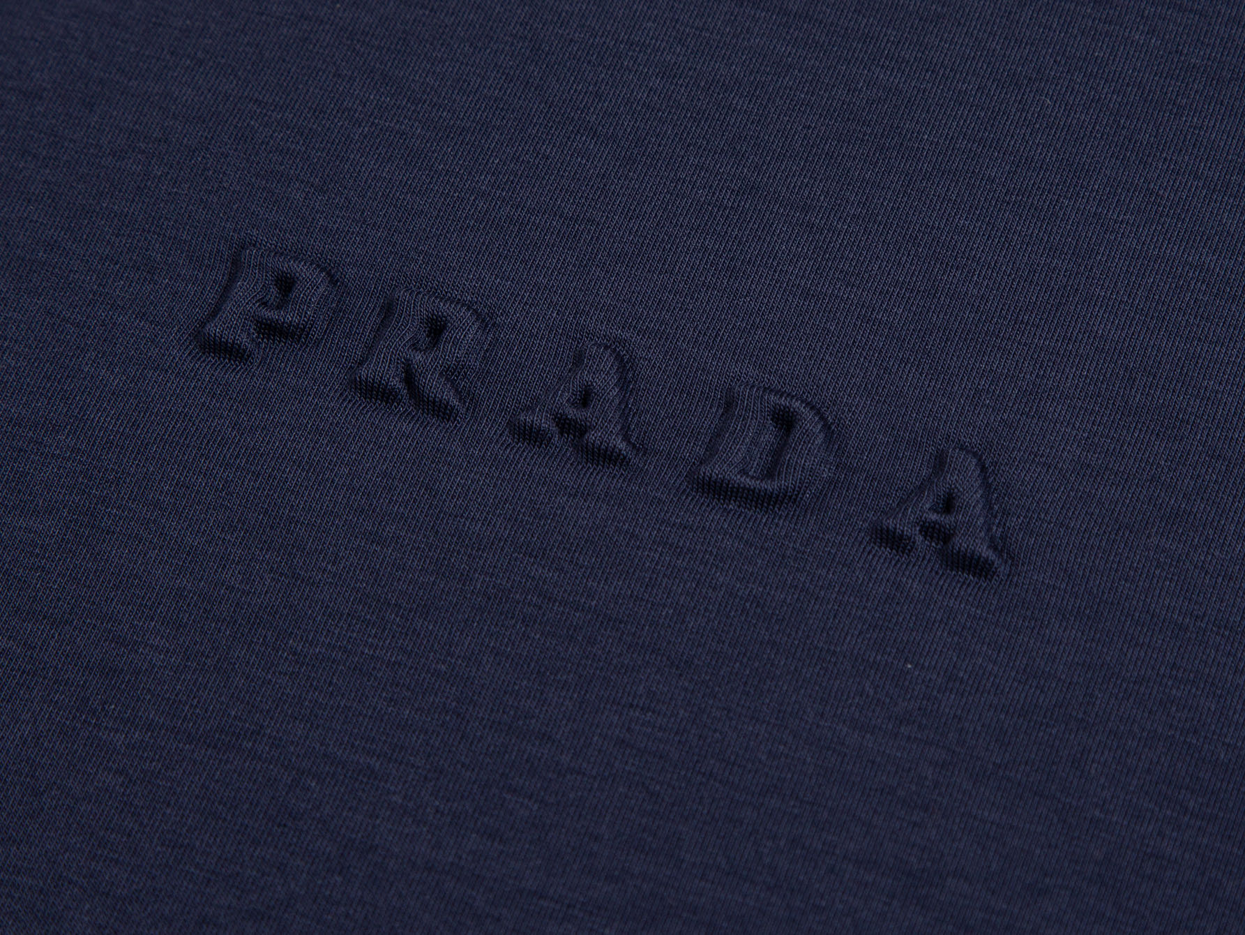Prada Prada普拉达官网 款 浮标字母Logo 短袖T桖
