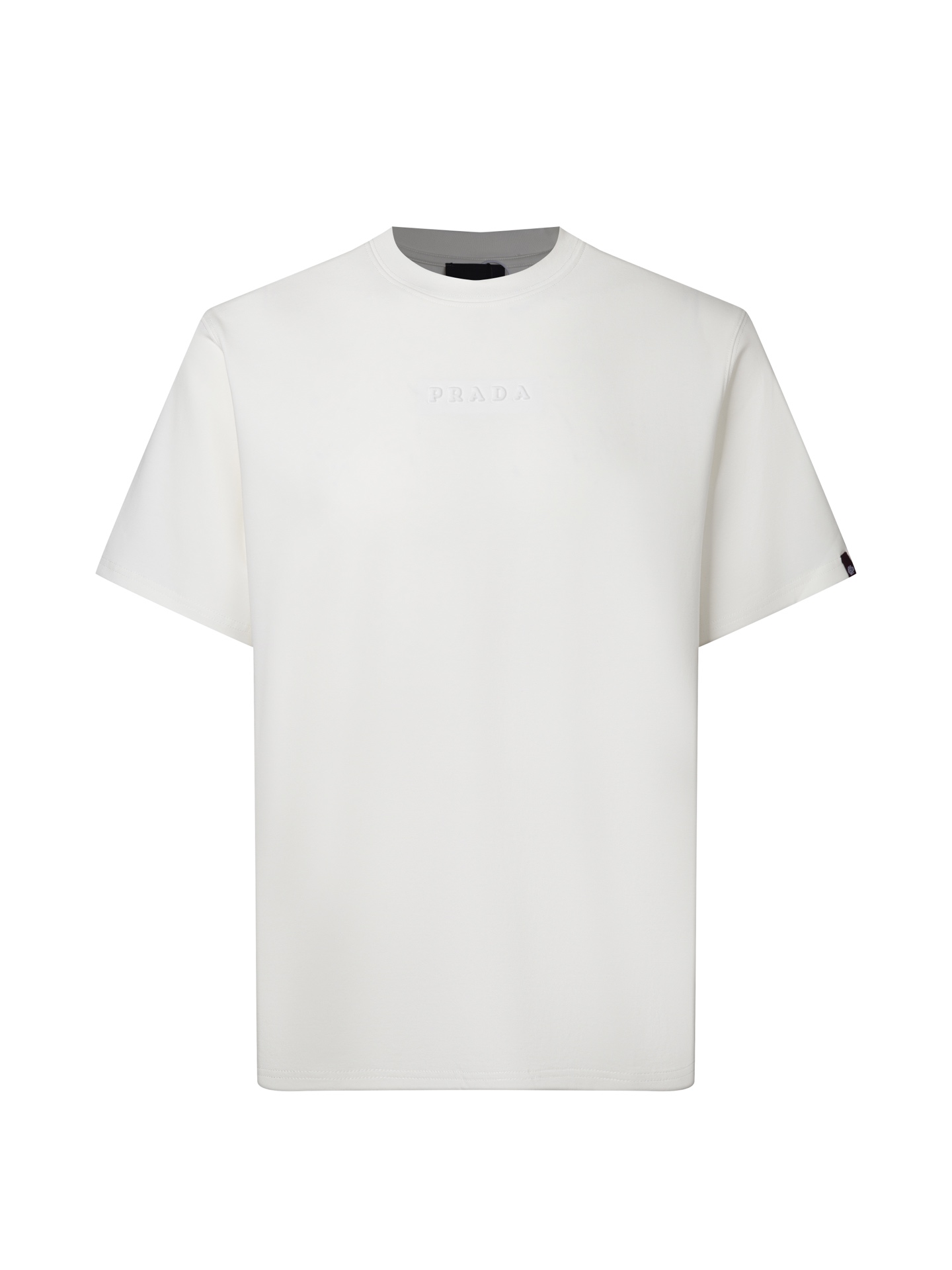 Prada Prada普拉达官网 款 浮标字母Logo 短袖T桖
