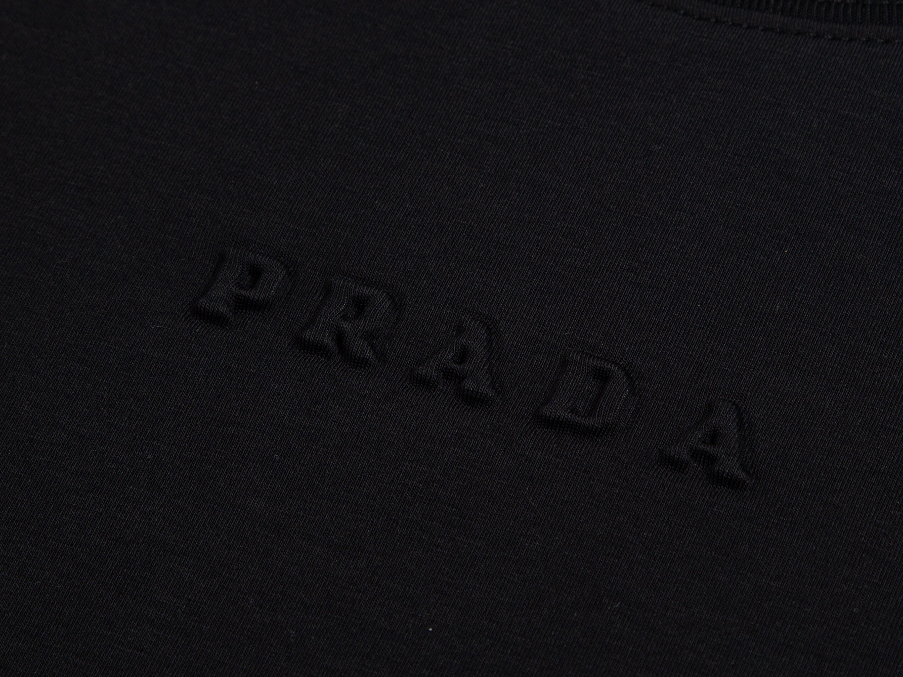 Prada Prada普拉达官网 款 浮标字母Logo 短袖T桖