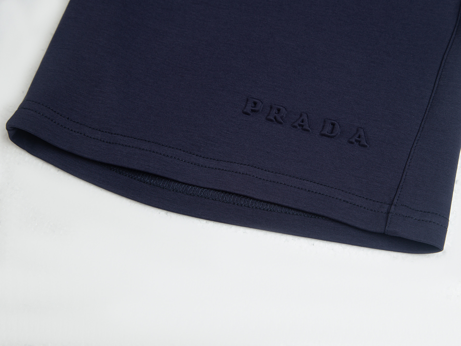 Prada Prada普拉达 官网 款 浮标标识Logo宽松短裤