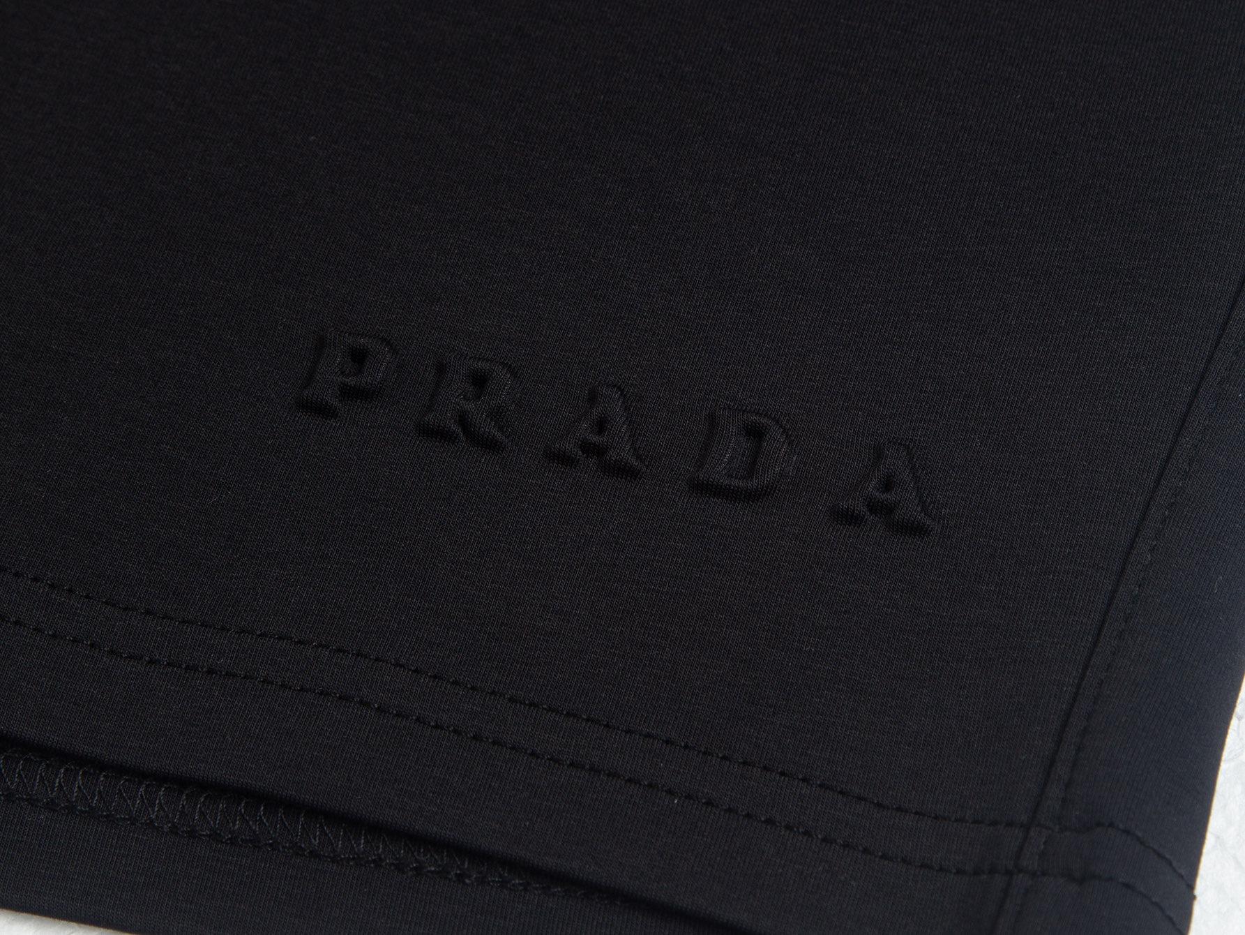 Prada Prada普拉达 官网 款 浮标标识Logo宽松短裤