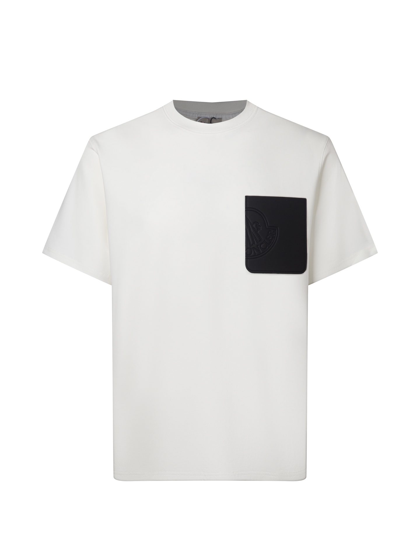 Moncler Moncler蒙口官网 款 真皮口袋logo标宽松 短袖T桖