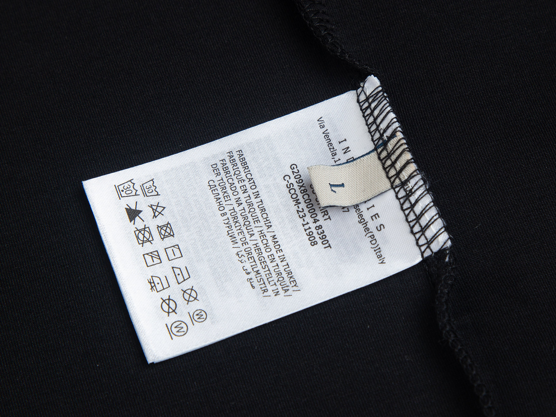 Moncler Moncler蒙口官网 款 真皮口袋logo标宽松 短袖T桖