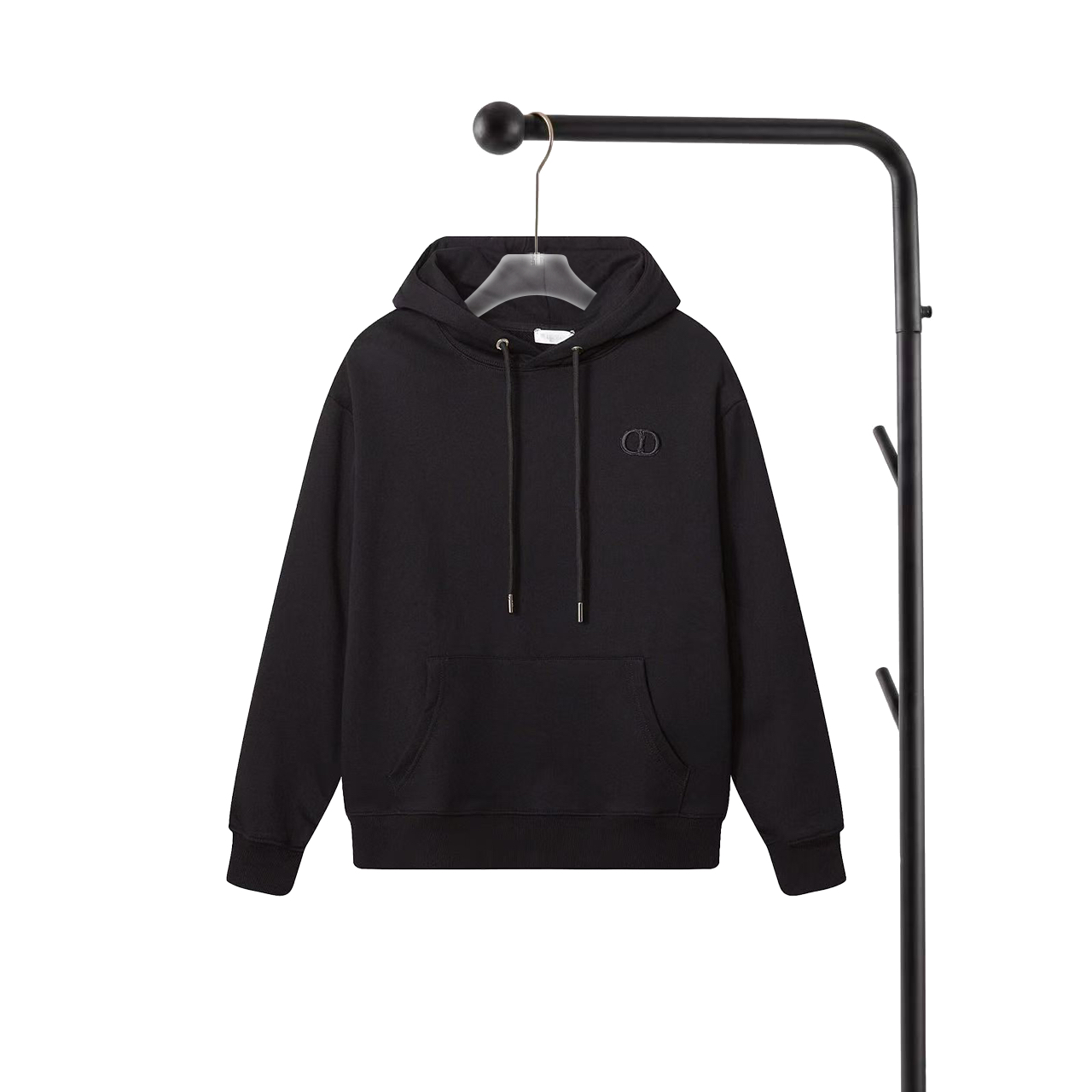 Sudadera con capucha P150 Dior con logo bordado, confeccionada en tejido 100% algodón de doble capa de 480 g, con tres …