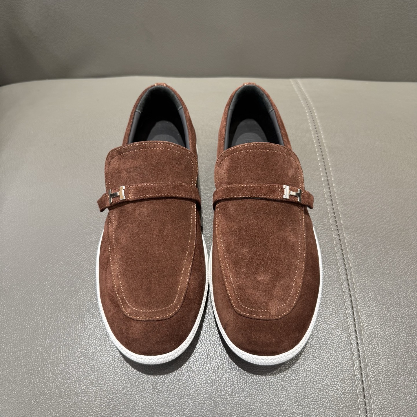 Hermes Style Leather Men's Shoes Lookbook Reference image 1