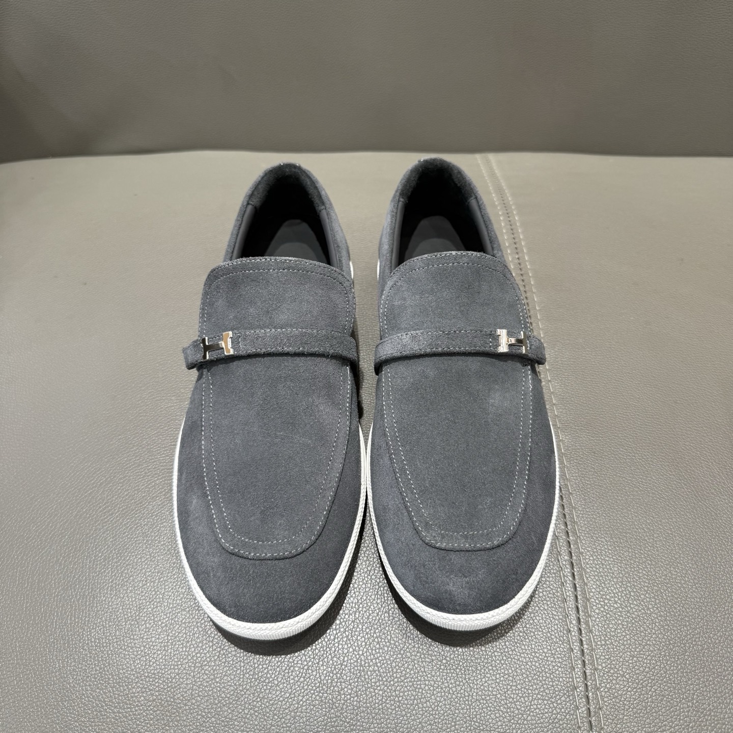 Hermes Style Leather Men's Shoes Lookbook Reference image 1