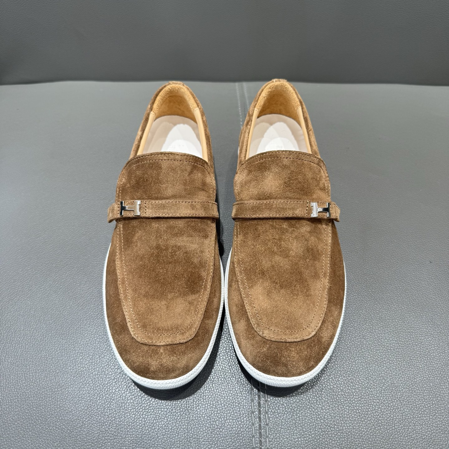Hermes Style Leather Men's Shoes Lookbook Reference image 1
