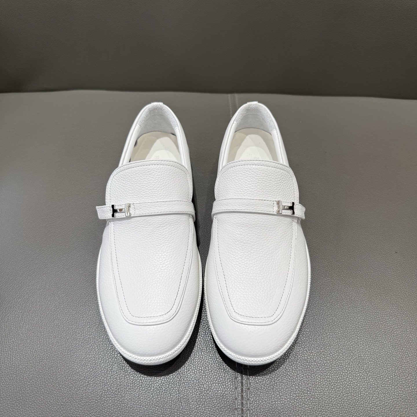 Hermes Style Leather Men's Shoes Lookbook Reference image 1