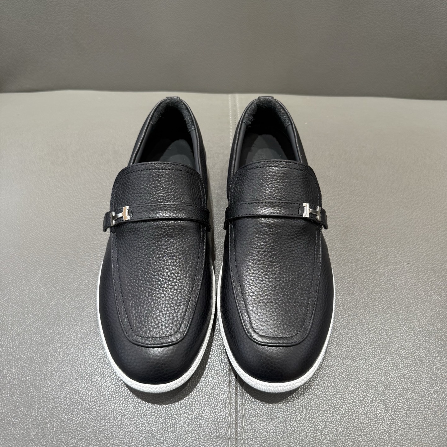 Hermes Style Leather Men's Shoes Lookbook Reference image 1