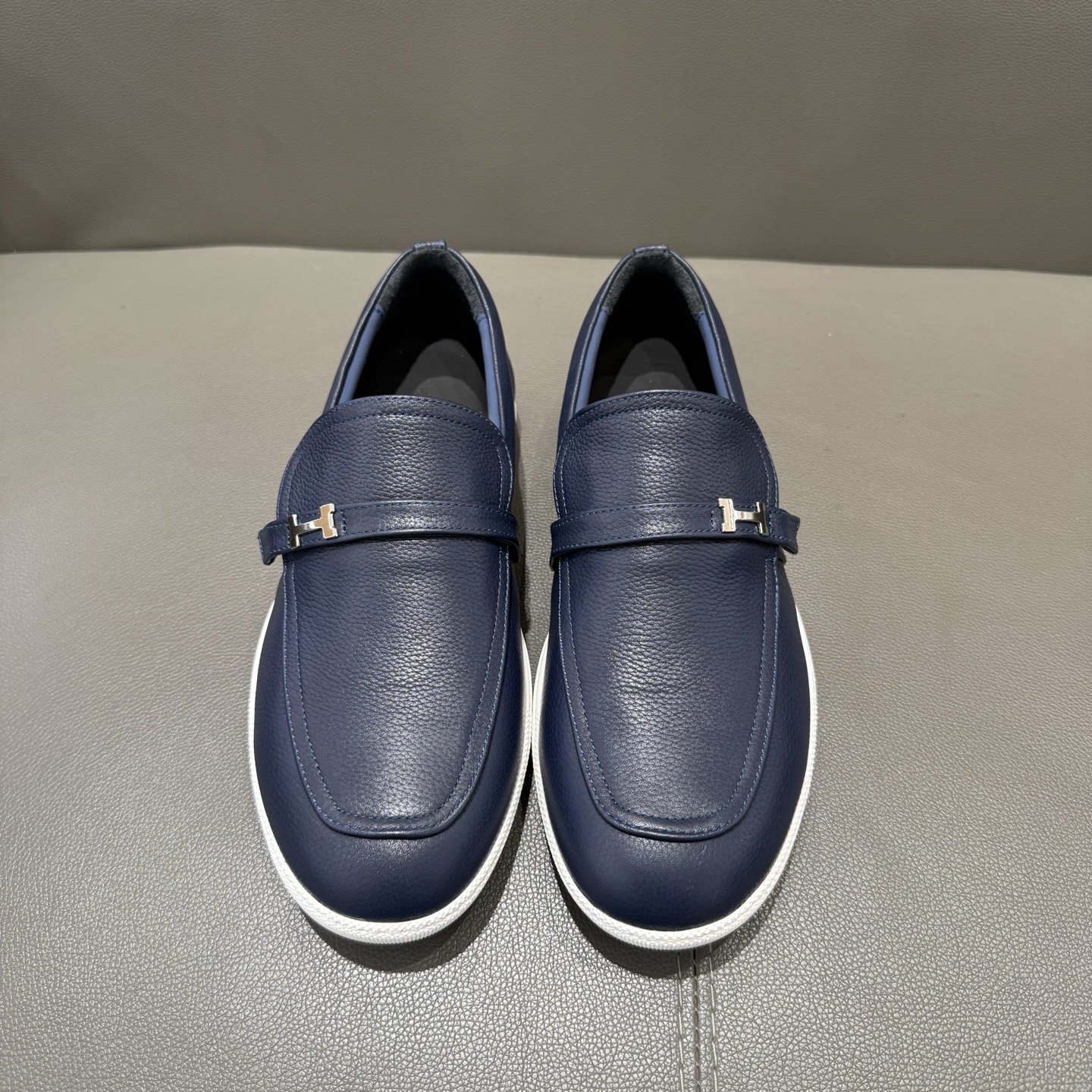 Hermes Style Leather Men's Shoes Lookbook Reference image 1