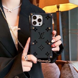 Louis Vuitton Phone Case 2023 Replica Summer Collection Chains