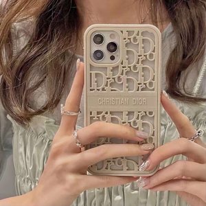 Dior Fashion Phone Case Openwork