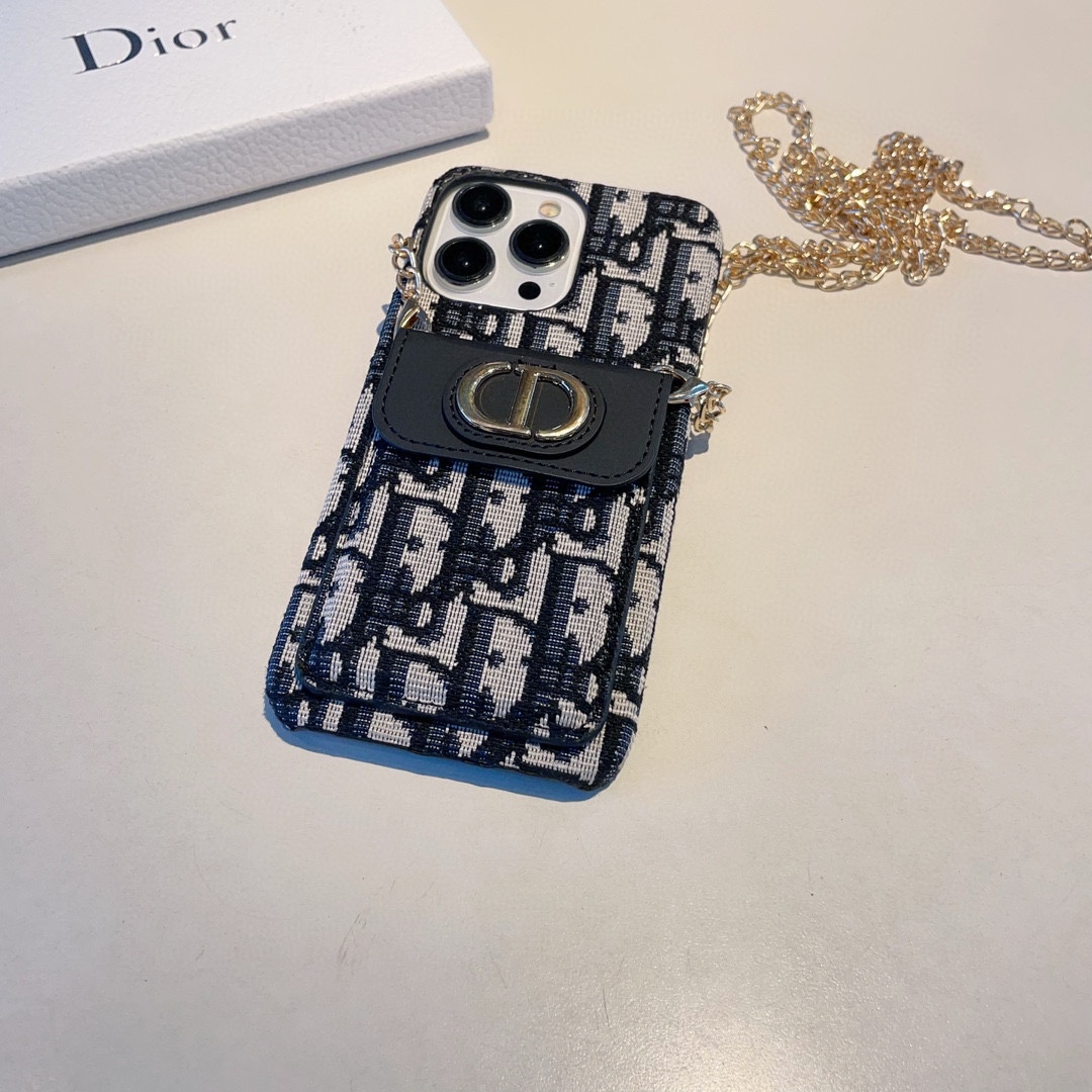 [庆祝][庆祝][庆祝]迪奥Dior卡包斜挎手机壳搭配链条️立马变成时尚达人型号为了不出现报错型号请打开
