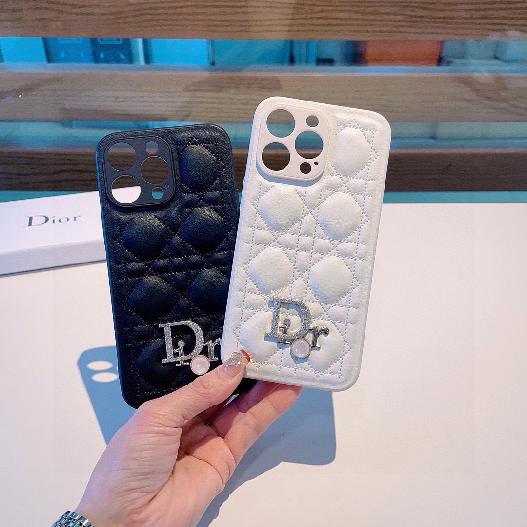 独家定制款Dior迪奥戴妃菱格闪全包手机壳手感舒适！型号为了不出现报错型号请打开本机查看手机设置显示的型