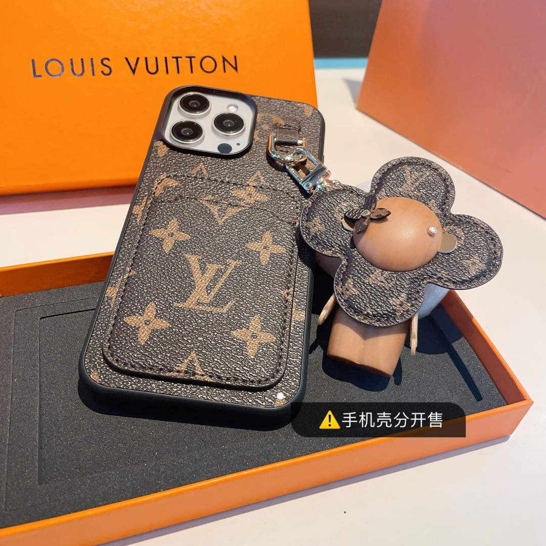 LOUISVUITTON新款包饰与钥匙扣lv太阳花包挂件手机壳挂件可满足各种时尚品味的实用配饰凸显时尚个