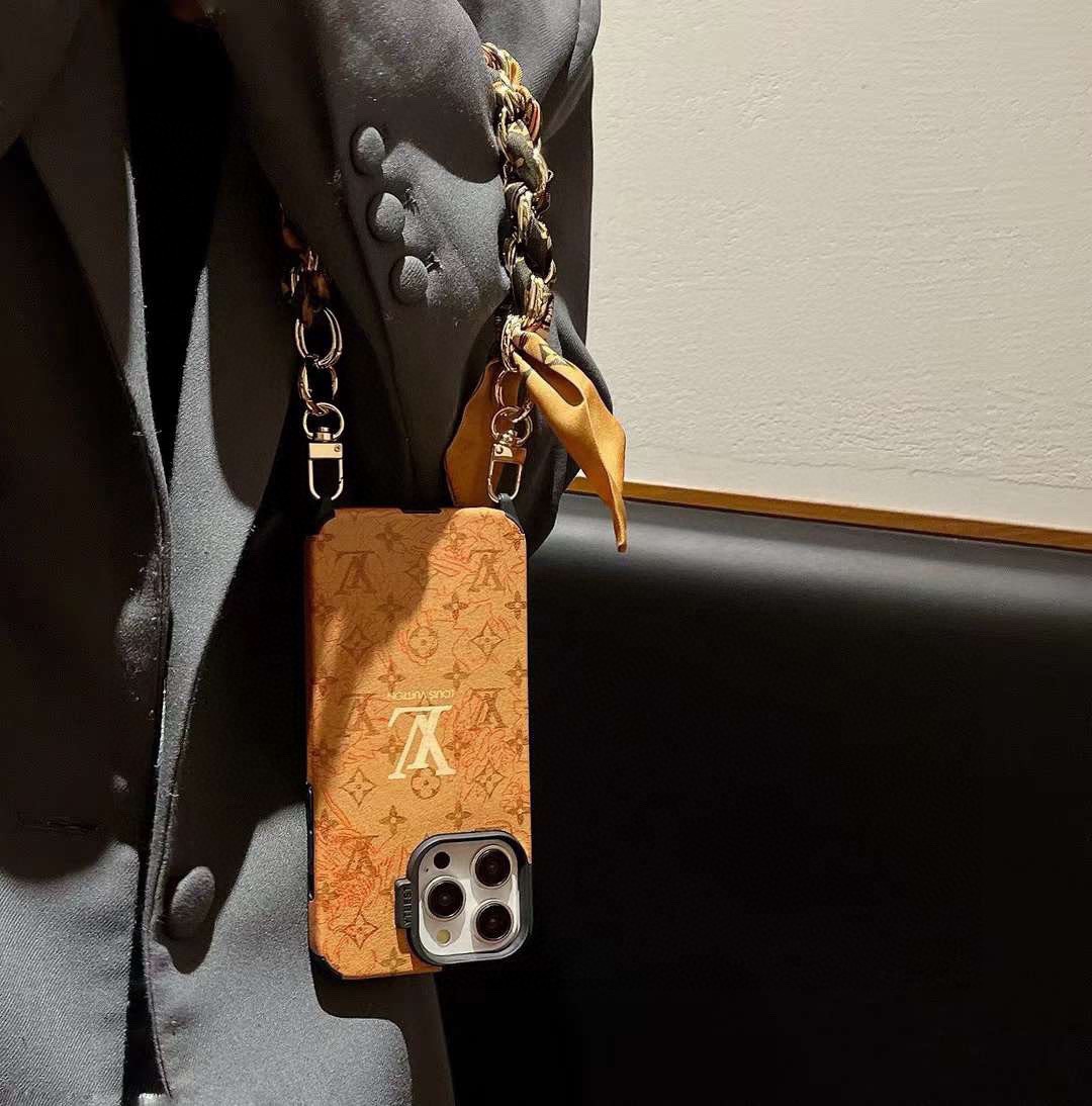 Louis Vuitton Capa de celular Fashion Correntes