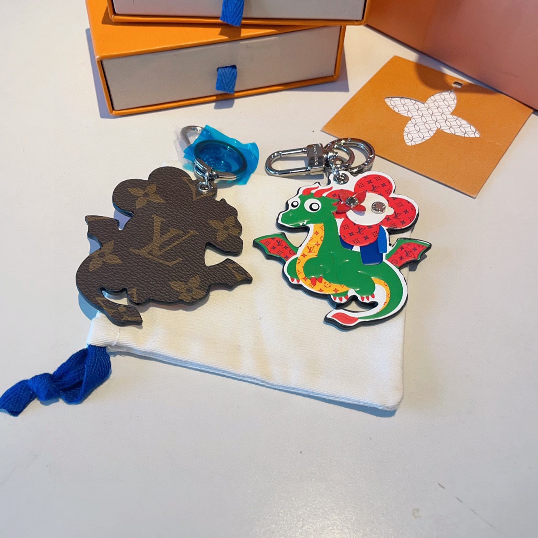 LOUIS VUITTON Dragon Zodiac Bag Charm and Key Holder - Comprehensive 4