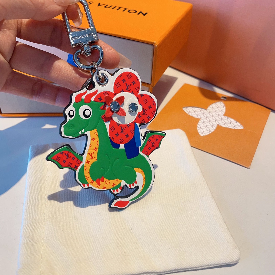 LOUIS VUITTON Dragon Zodiac Bag Charm and Key Holder - Comprehensive 6