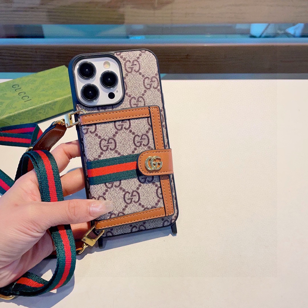 Gucci Card Pack Cell Phone Cases: iPhone16 Series Updates and New Models. - 图片 2