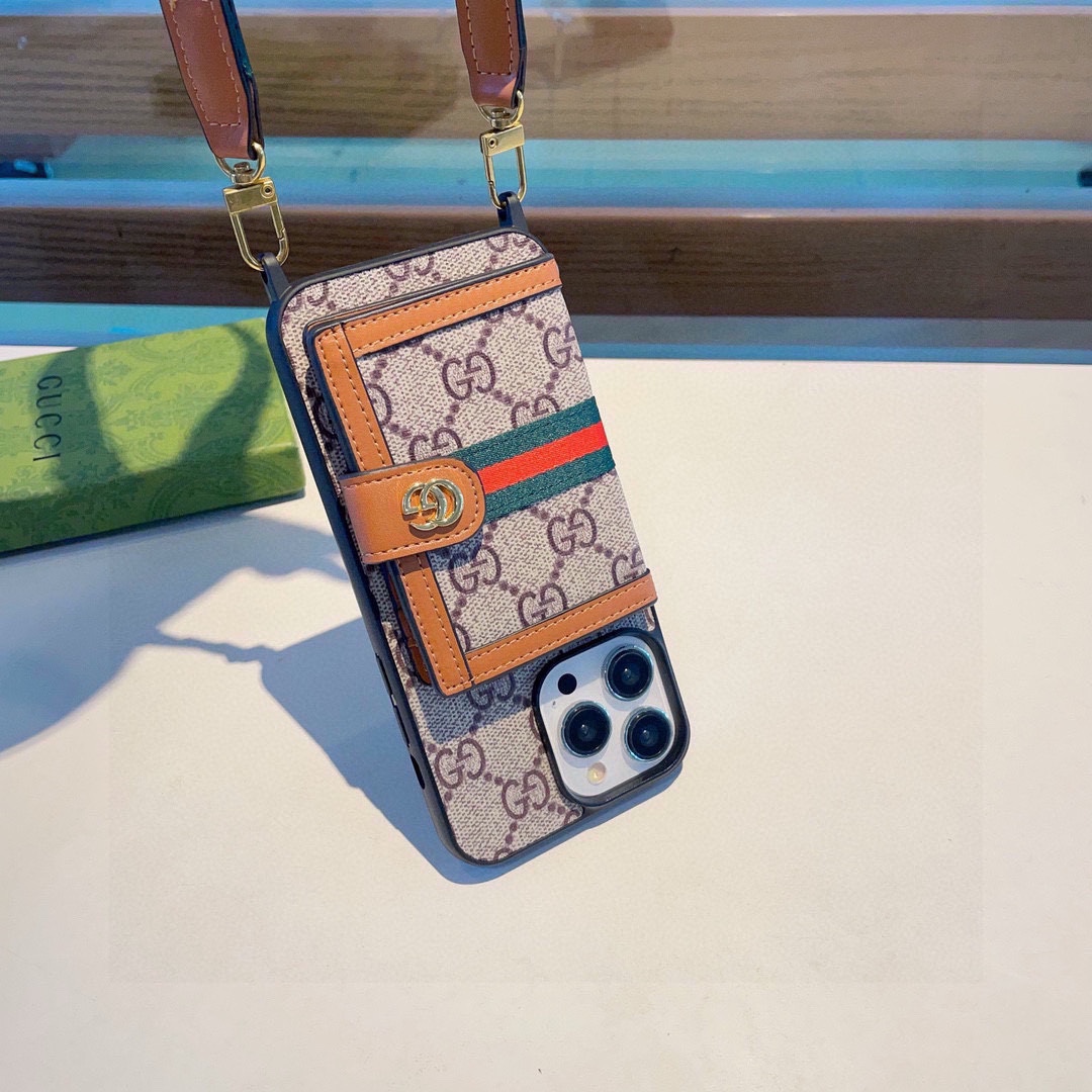 Gucci Card Pack Cell Phone Cases: iPhone16 Series Updates and New Models.