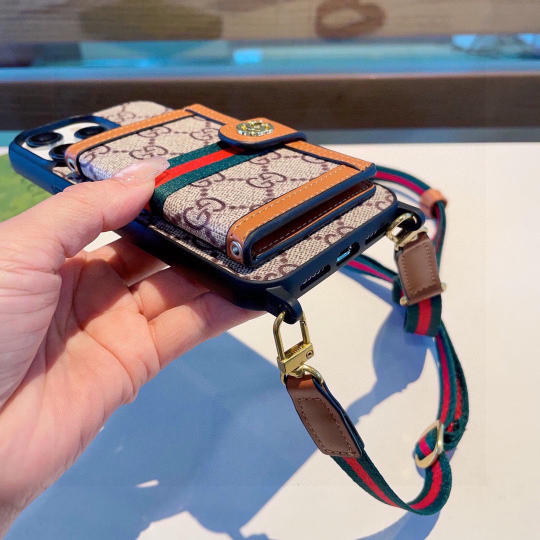Gucci Card Pack Cell Phone Cases: iPhone16 Series Updates and New Models. - 图片 8