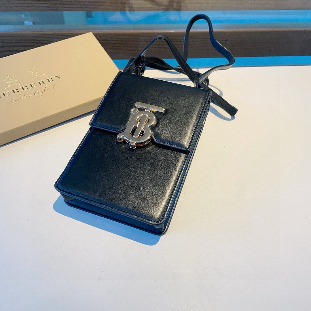 Stylish Burberry Baballi Cell Phone Bag with Card Slot and Shoulder Belt - 图片 5