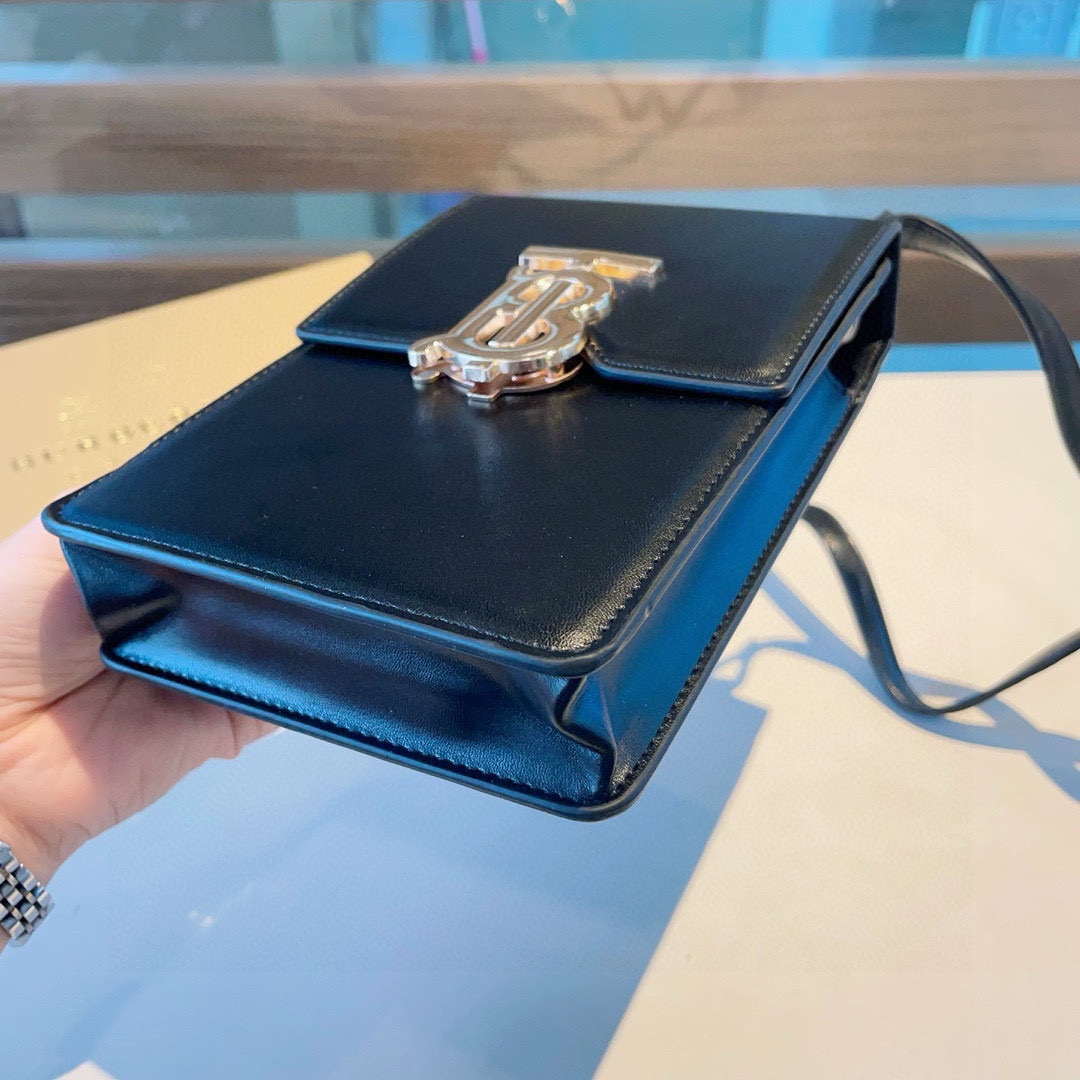 Stylish Burberry Baballi Cell Phone Bag with Card Slot and Shoulder Belt - 图片 7