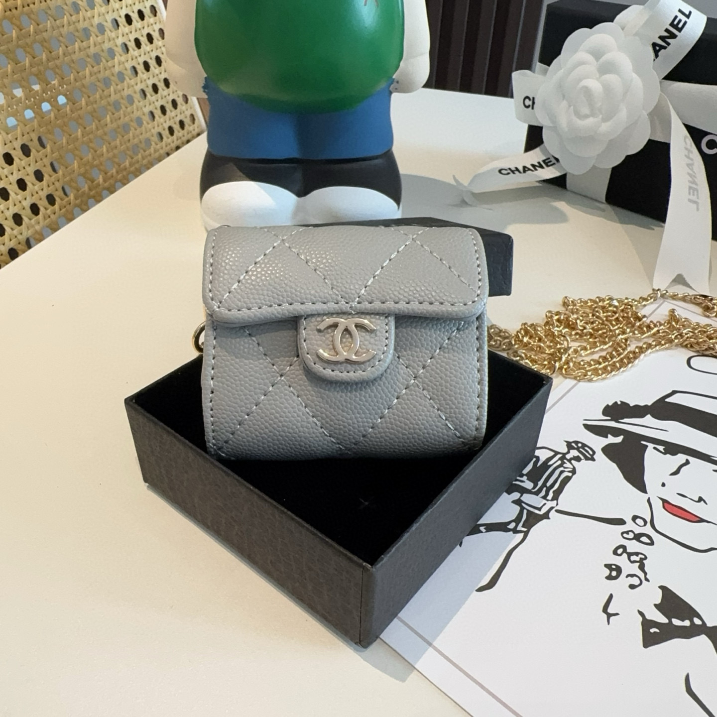 Fashion Mini-Packs with Chains and Bluetooth Headset Pack in Bag Bags - 图片 2