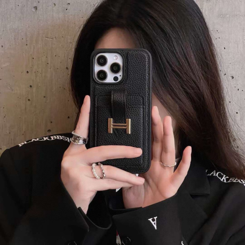 Litchi Texture Leather Card Holder Phone Case for iPhone 13/14/15 Series 1 Litchi Texture Leather Card Holder Phone Case for iPhone 13/14/15 Series