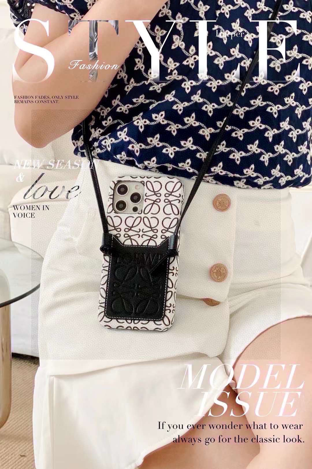 ✨新款上架✨
🌟Loewe罗意威斜挎卡包手机壳🤎🖤🤍iPhone16型号已出货 型号:为了不出现报错型