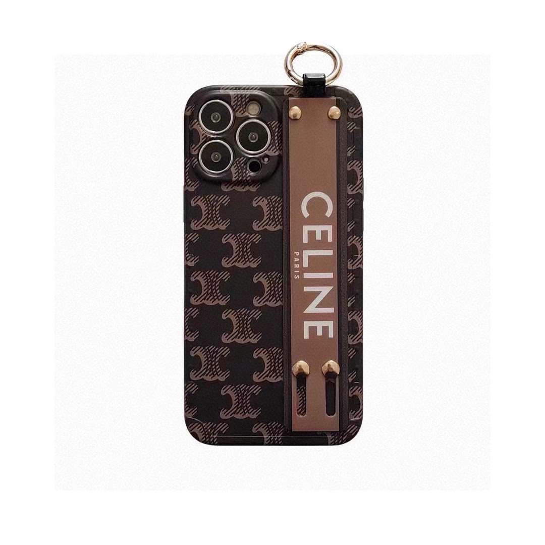 Celine Polka Dot iPhone Case with Wrist Strap - Stylish Protective Cover 4 i1749811616117 7884 0 2
