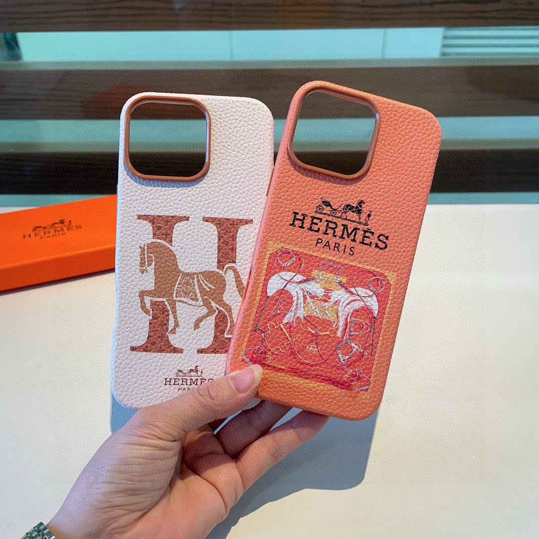 🆕新品上市💗HERMES爱马仕全包荔枝纹手机壳
型号：为了不出现报错型号，请打开本机查看手机设置显示的型