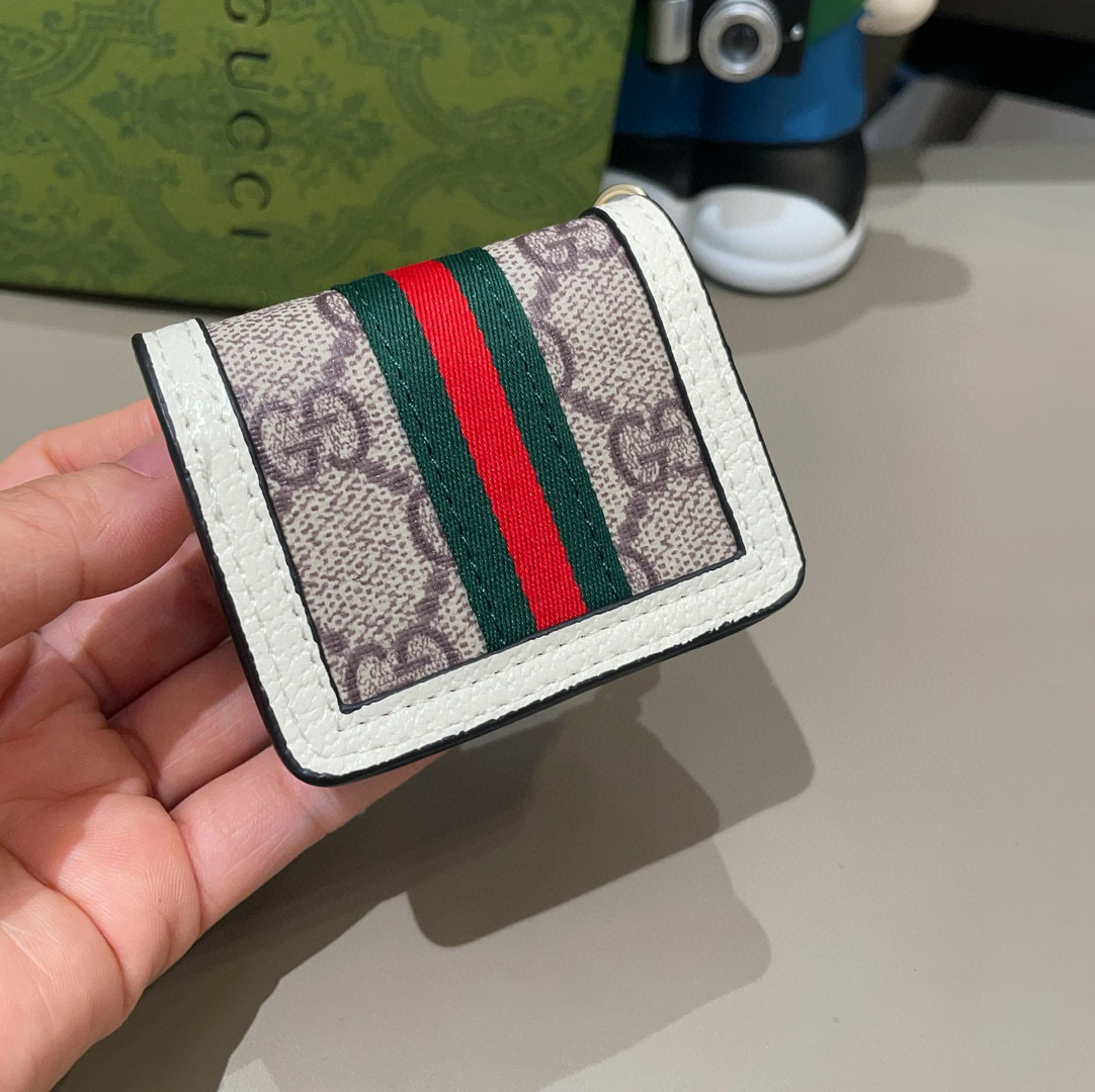🆕Gucci古驰通用蓝牙耳机包，GUCCI oPhidia系列耳机包钥匙扣挂饰包饰！配长链条🉑️斜挎，挂