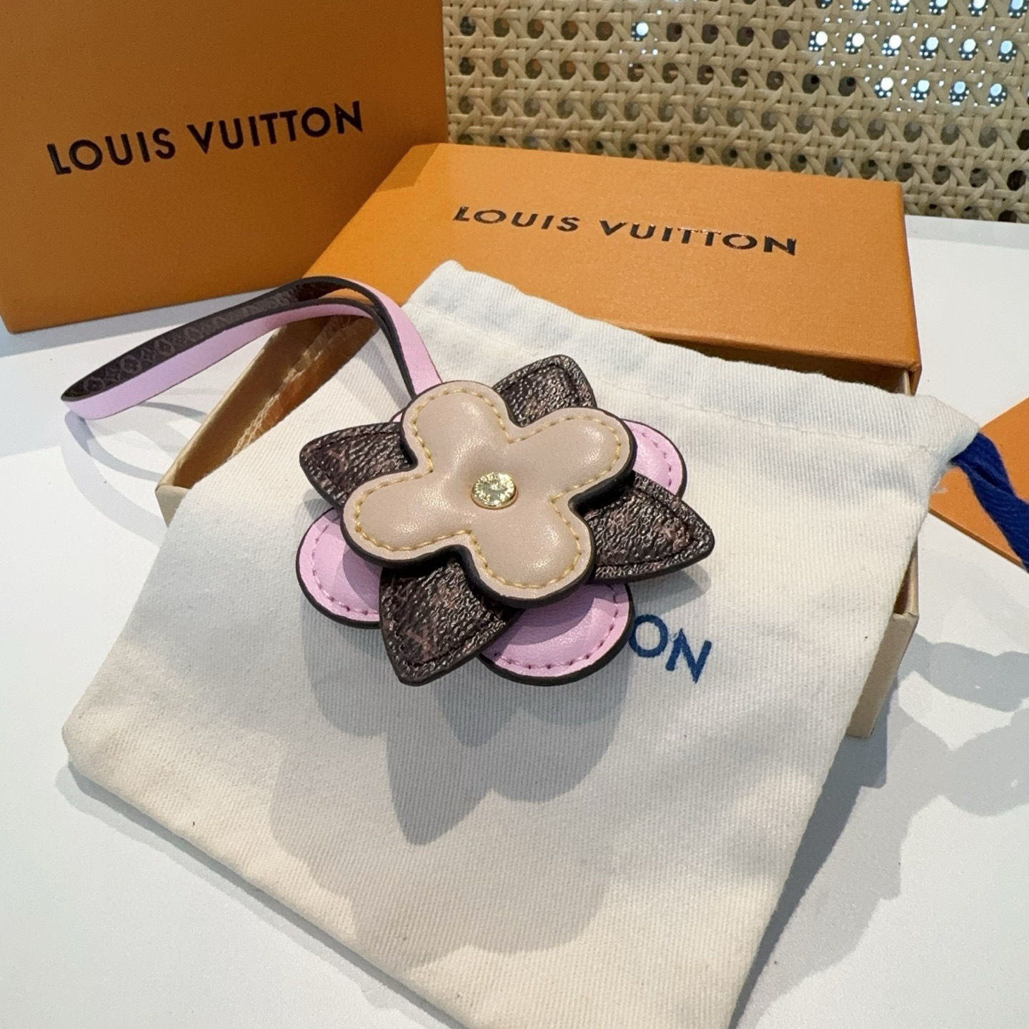  🆕新品M02136 ☀️Louis Vuitton 路易威登lv小花 花卉 MY MONOGRAM L