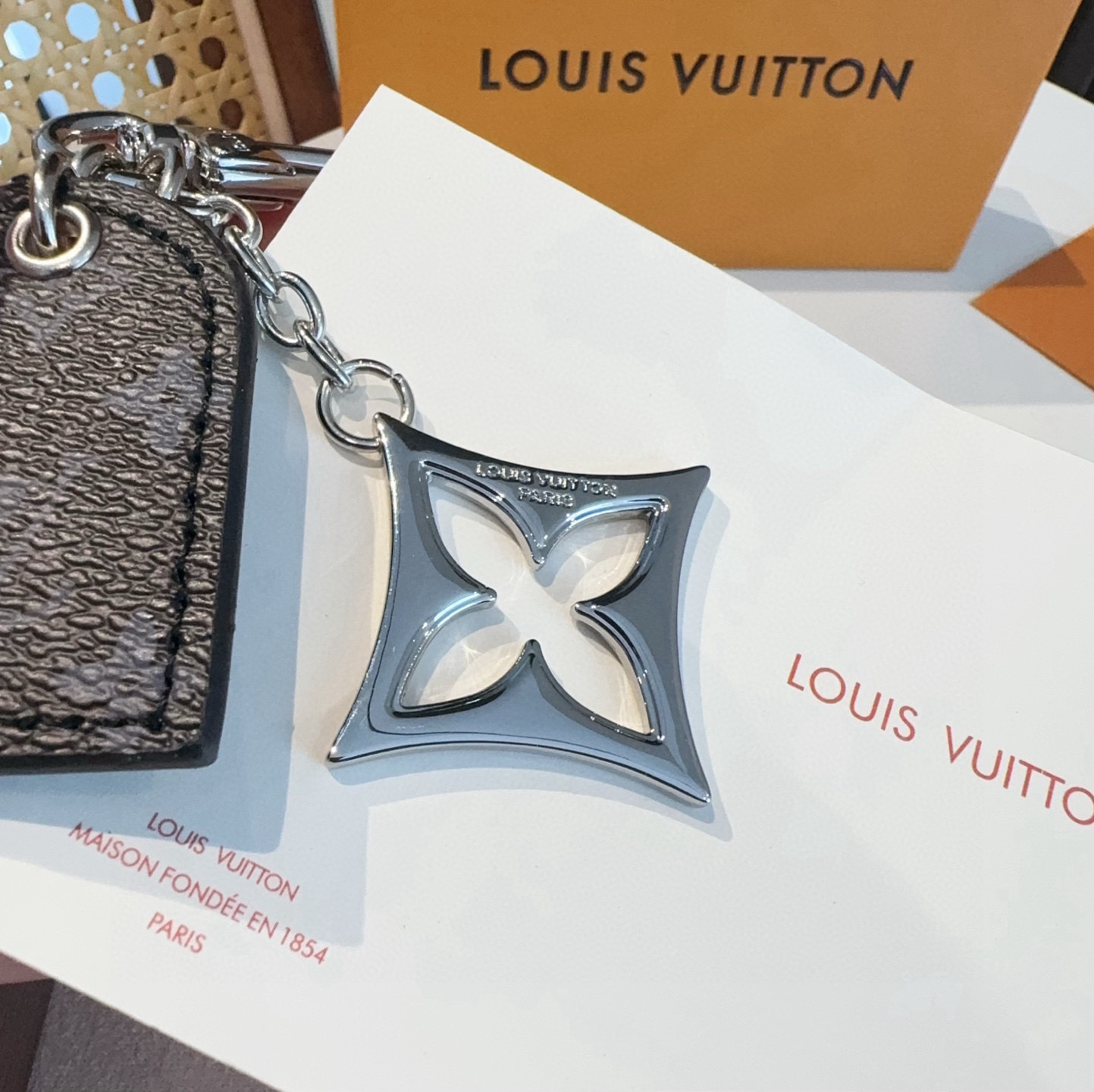  🆕  LV经典老花钥匙扣 包饰与钥匙扣挂件
LV Cherished Tab 钥匙扣结合 Monogr