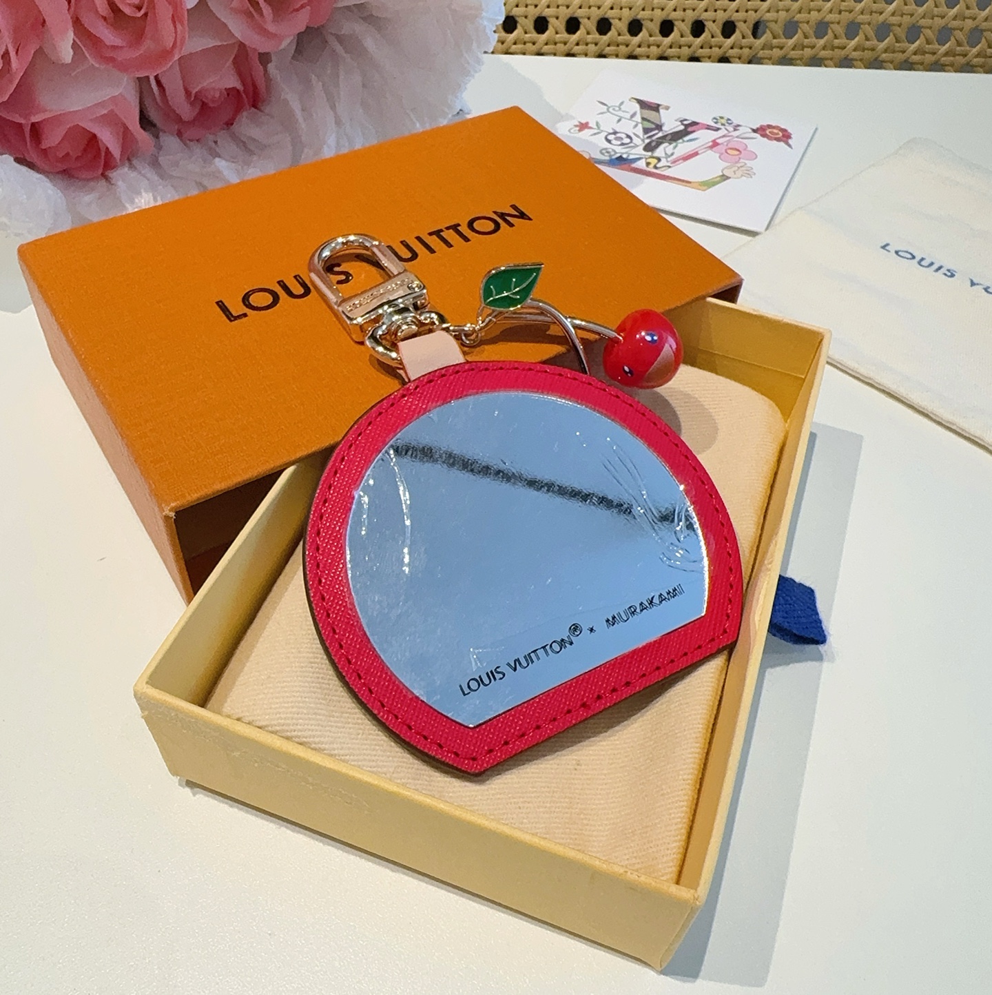  Louis Vuitton 路易威登LV x TM CERISE LV MINI MIRROR 樱桃🍒