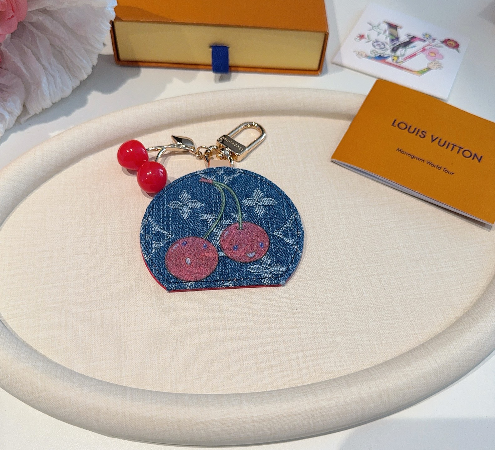  Louis Vuitton 路易威登LV x TM CERISE LV MINI MIRROR 樱桃🍒