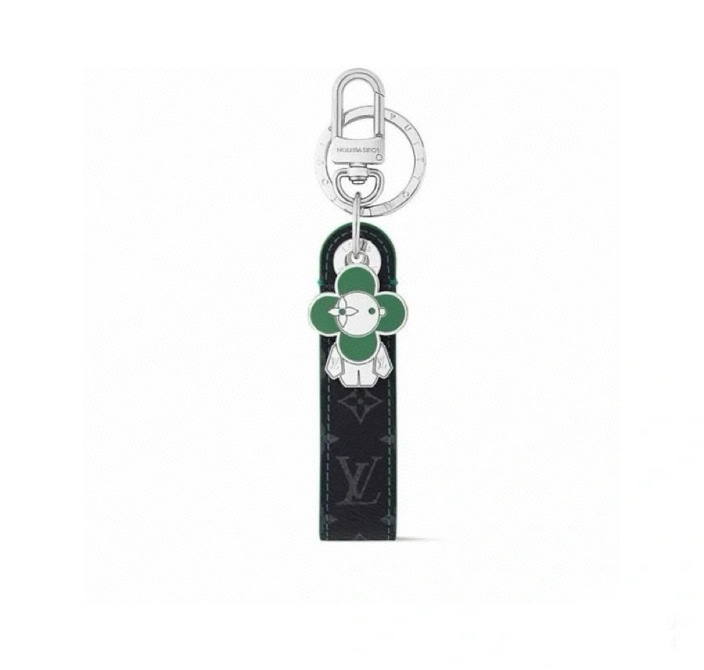 Louis Vuitton Vivienne Dragonne Bag Charm and Key Holder - Monogram Eclipse