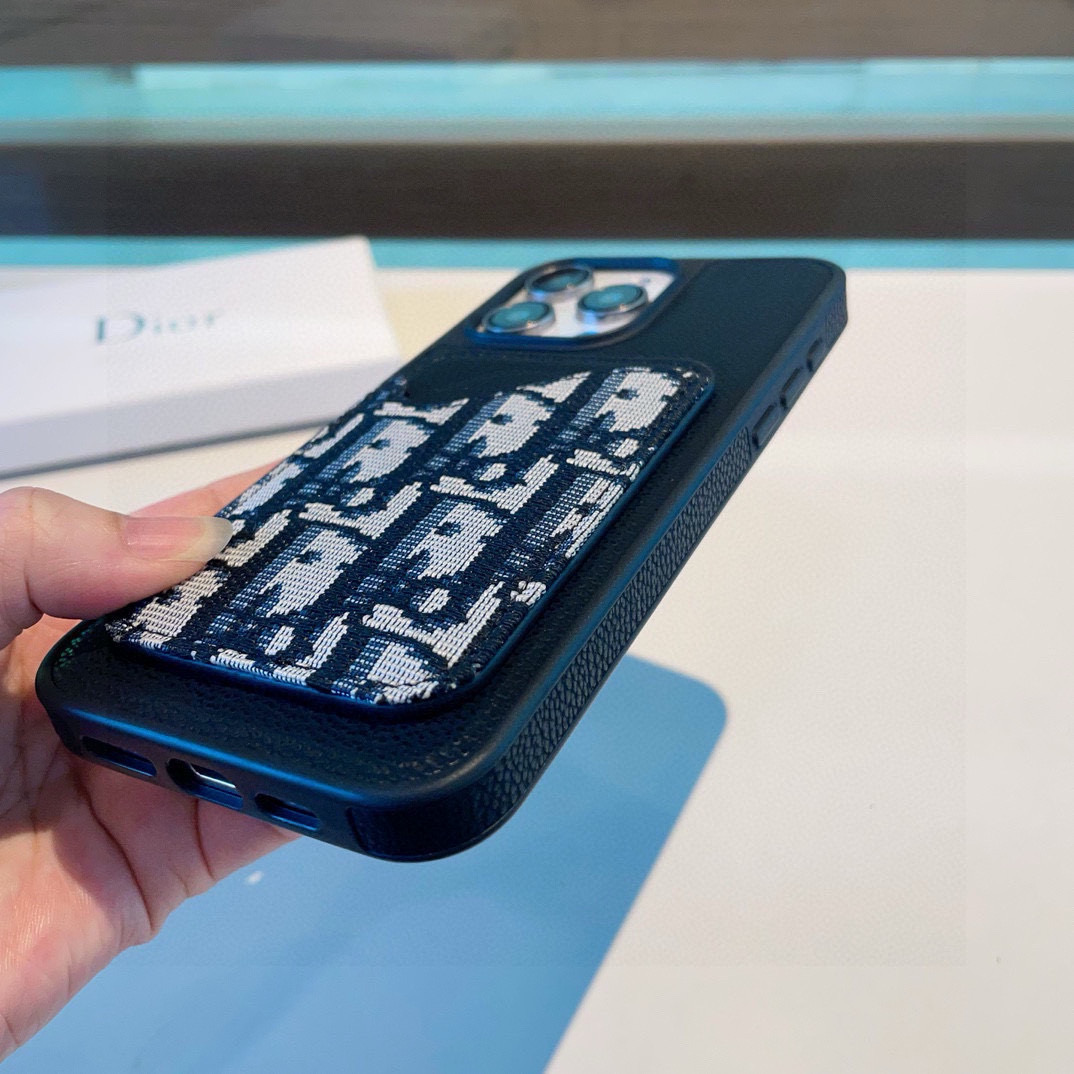 Dior Magnetic Card Holder Phone Case for iPhone 14 & 15 Series 8 i1757767743605 6743 0 6