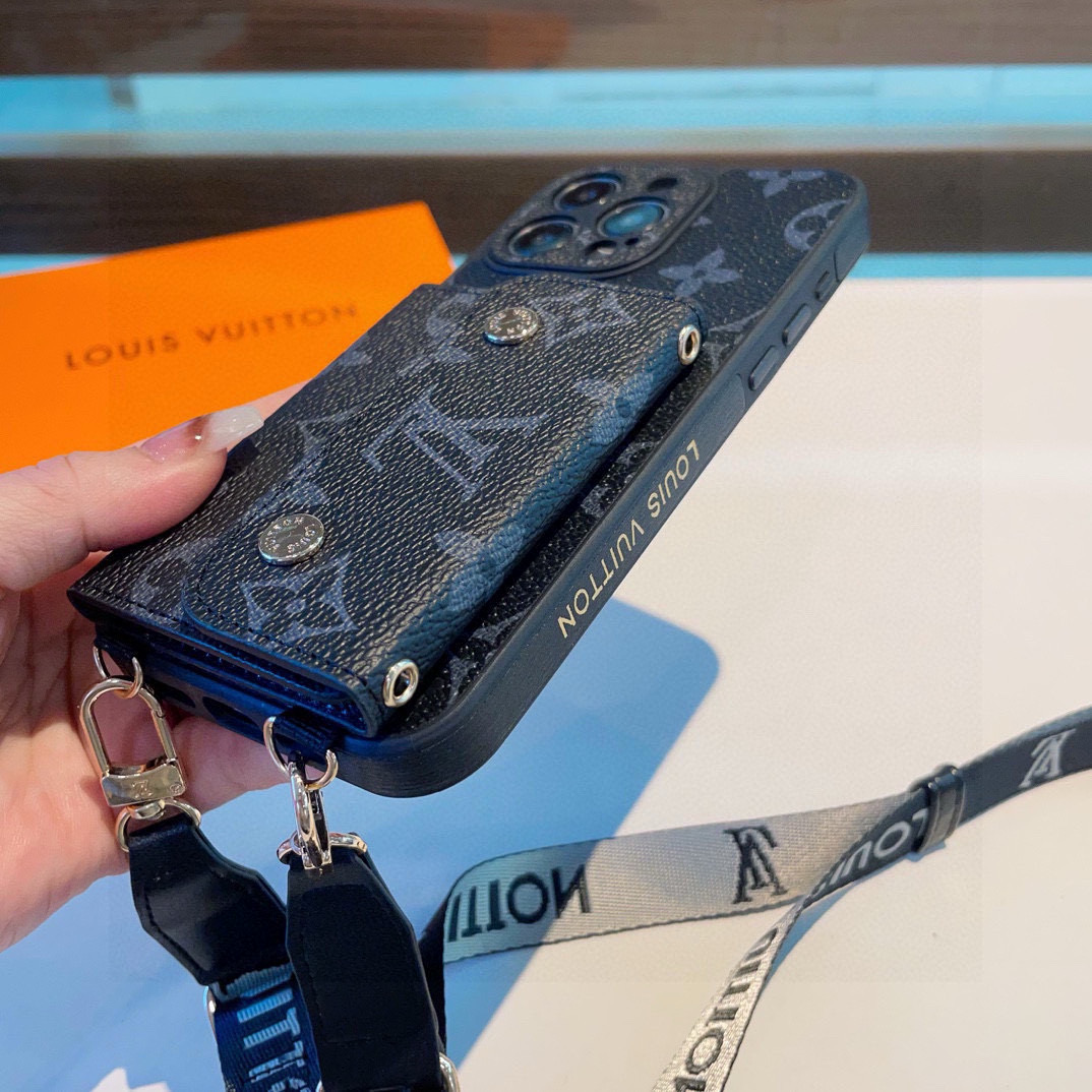 LV glasses New LV classic presbyopic cross-body left and right card holder mobile phone case — photo 8