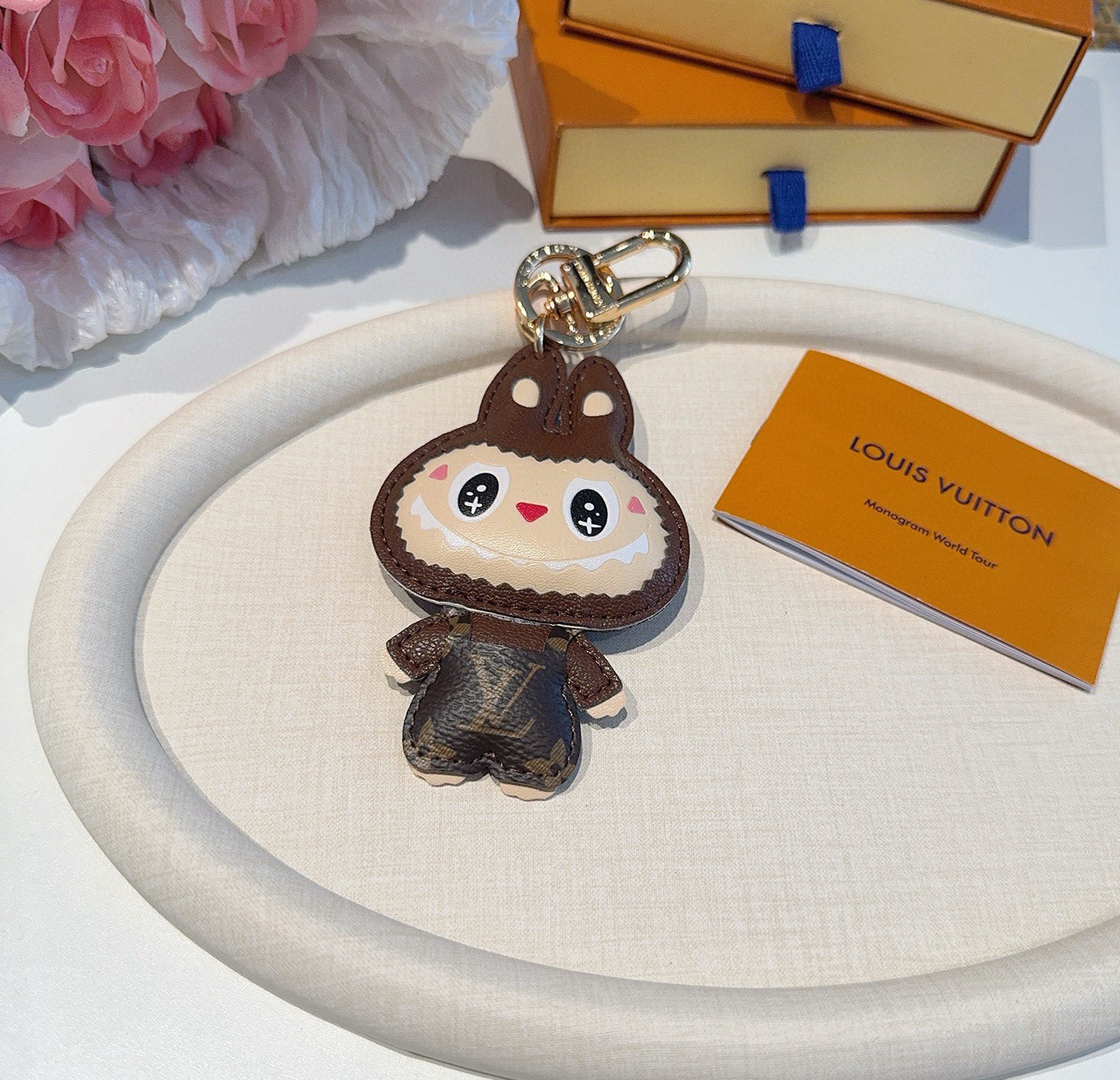 🔥拉布布挂件公仔钥匙扣，LV钥匙扣，包包挂饰