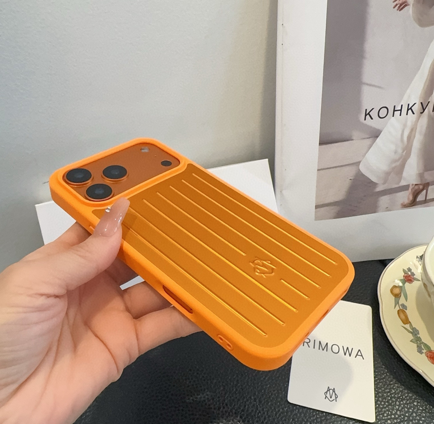 配原版包装（⚠️包装损坏不做退换货）🔥 日默瓦17系列手机壳 铝镁合金全包手机壳 官网款原版复刻 全套原